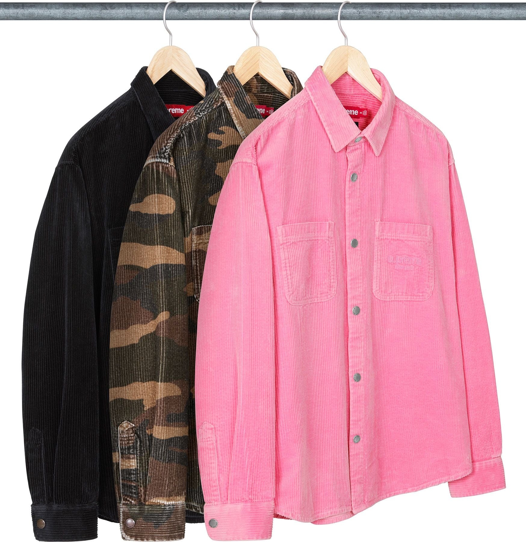 Wide Wale Corduroy Snap Shirt